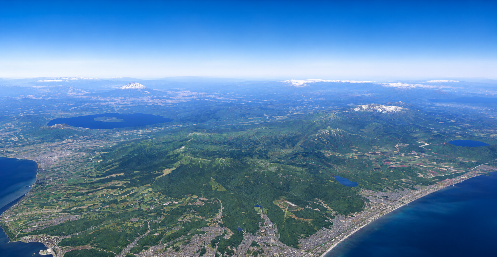 北海道の海岸線
