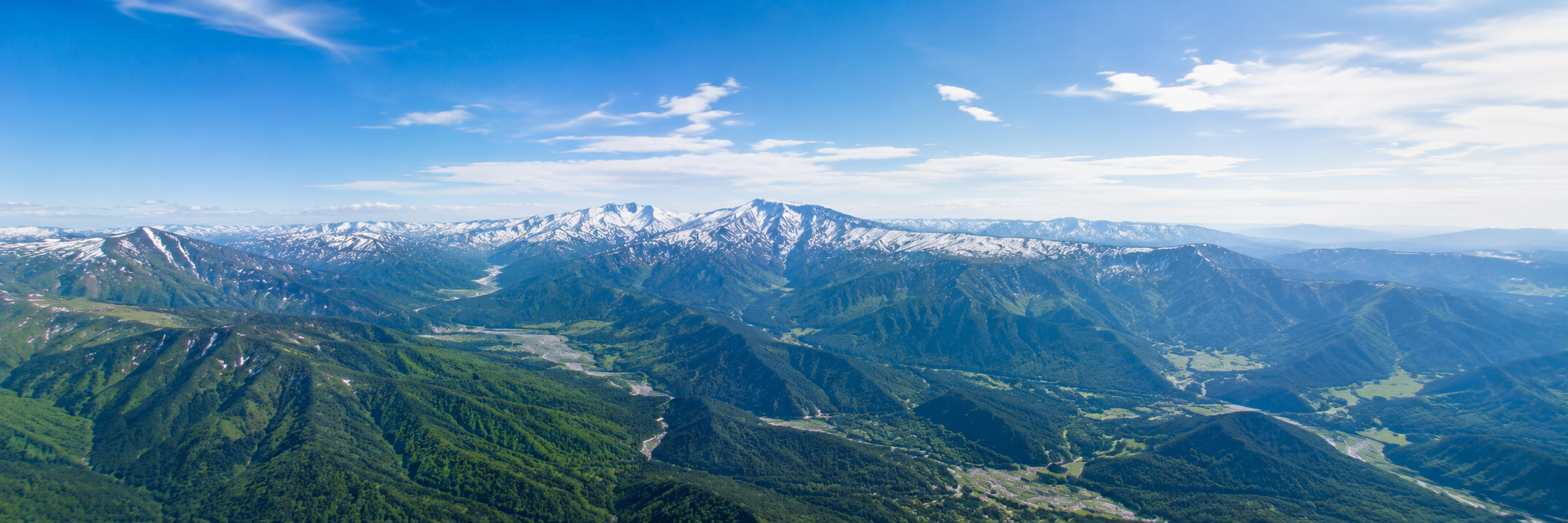 北海道の山並み